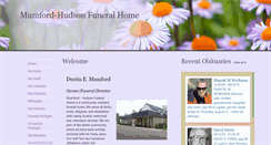 Desktop Screenshot of mumfordfuneralhome.com